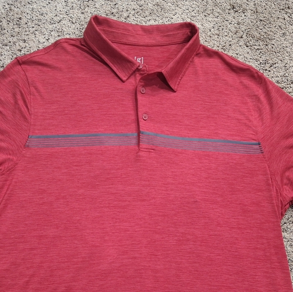 George Brand red polo 3x - Picture 10 of 10
